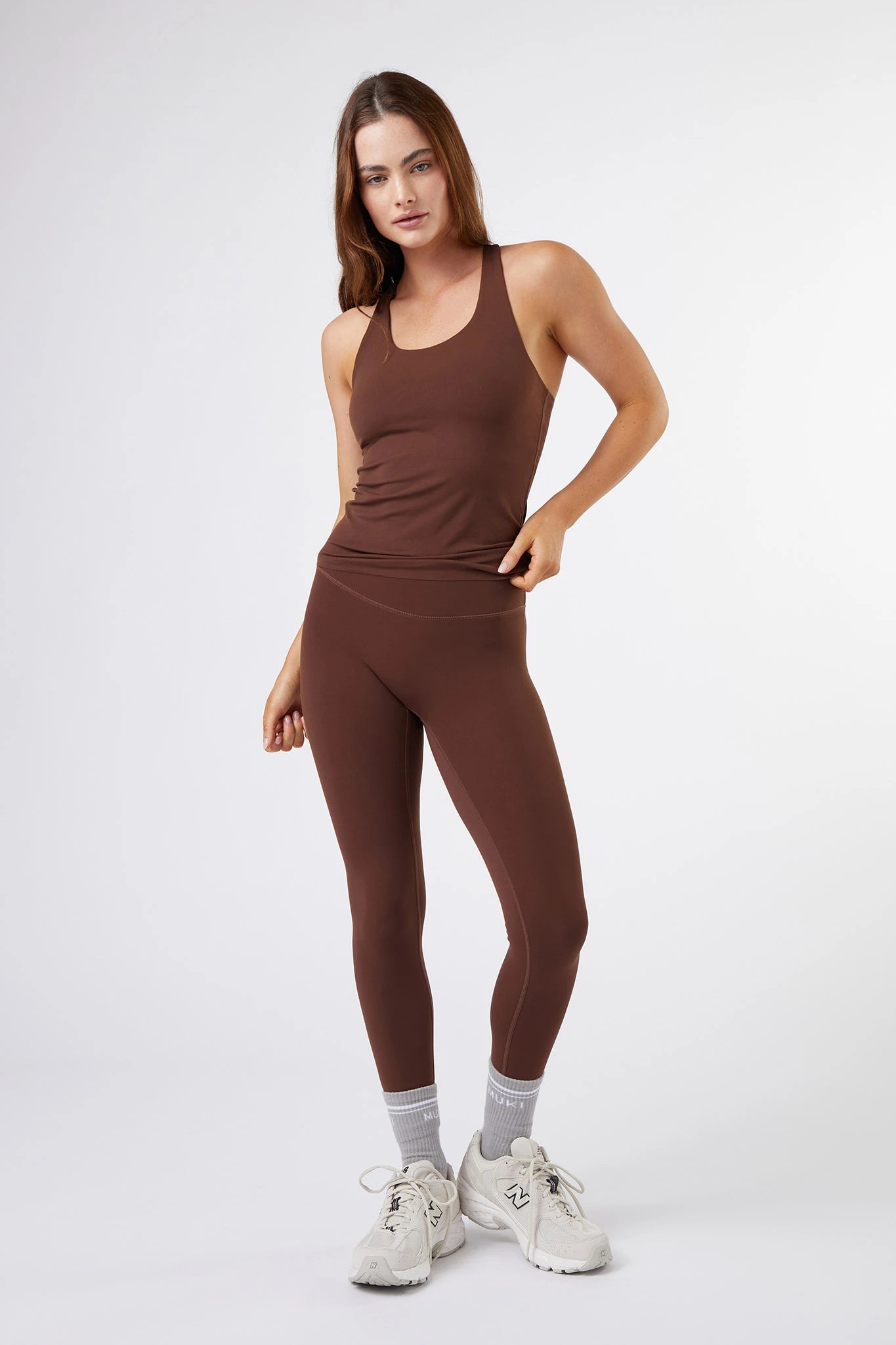 ButterSoft High Waist Legging in Chocolate